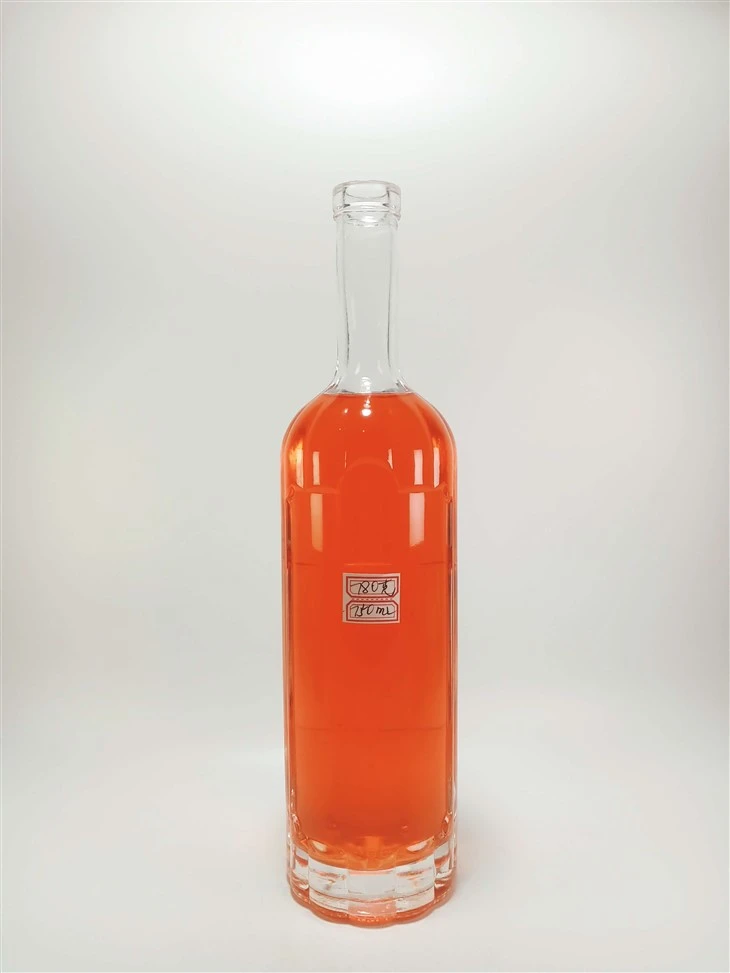 750ml dumaloq spirtli ichimliklar aroq shishasi